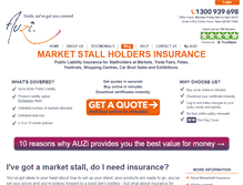 Tablet Screenshot of marketstallinsurance.com